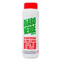 Desentupidor de Pias e Ralos Diabo Verde 300g
