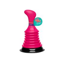 Desentupidor de Pias e Ralos Turbo de Plástico Esfrebom Rosa Desentupidor de Pias e Ralos Turbo de Plástico Esfrebom Rosa