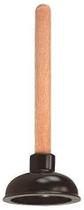 Desentupidor de ralo Rocky Mountain Goods com cabeça de borracha de 4" e cabo de 23 cm Desentupidor de ralo Rocky Mountain Goods com cabeça de borracha de 4" e cabo de 23 cm