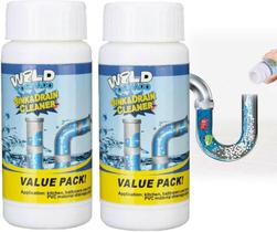 Desentupidor de Ralos e Pias FVELPLT Wild Tornado, Kit com 2 Unidades Desentupidor de Ralos e Pias FVELPLT Wild Tornado, Kit com 2 Unidades