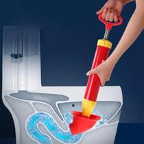 Desentupidor de Vaso Pia Sanitários Alta Pressão Com Borracha 150mm Tipo Bomba de Sucção Envio Imediato