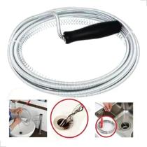 Desentupidor Manual 3M Mangueira Flexível para Pia Ralo e Vaso Sanitário Ferramenta Prática e Eficiente