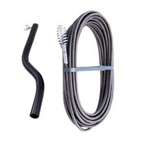 Desentupidor Manual 5M Mola Aço 5 Metros Ralo Pia Cano Calha