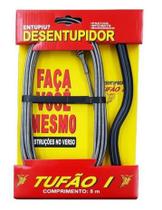 Desentupidor Manual Canos Pias Vasos 5m Arame de Aço Tufão