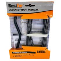 Desentupidor Manual Com Mola - 5M ou 10M - Pias, Ralos, Tanques, Saída de Lavadoras