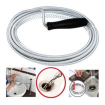 Desentupidor Manual Ralo De Banheiro Pia Cozinha Aço Inox 5 Metros Desentupidor Manual Ralo De Banheiro Pia Cozinha Aço Inox 5 Metros