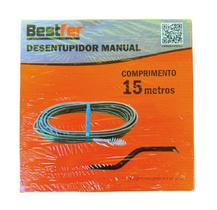 Desentupidor Manual Tubulação Cano Esgoto 15 Metros Bestfer