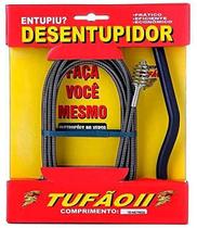 Desentupidor Tufão Em Aço 10 Metros Tanque Ralo Pia Bacia