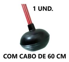 Desentupidor Wc De Banheiro De Vaso Sanitário Com Cabo Madeira. Desentupidor Wc De Banheiro De Vaso Sanitário Com Cabo Madeira.