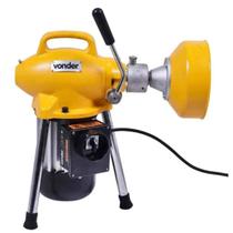 Desentupidora de Fossa Potente Eletrica 390W com 16 Metros de Cabo