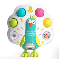 Desenvolvimento sensorial da Montessori Toys de 1 a 3 anos com design de pavão Desenvolvimento sensorial da Montessori Toys de 1 a 3 anos com design de pavão