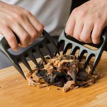 Desfiador de carne garra urso 2 peças churrasco utilidade do lar