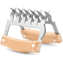 Desfiadores Garra De Urso Para Churrasco Garfo Aço Inox - Mimo Style