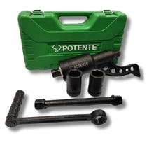 Desforcimetro Multiplicador De Torque 690kg 2 Soquetes 32 33 - Potente Desforcimetro Multiplicador De Torque 690kg 2 Soquetes 32 33 - Potente