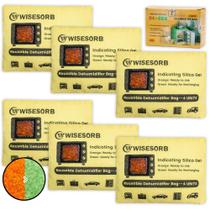 Deshumidificador Wisesorb Recargable para Caja de Seguridad para Armas 120g x 6 Paquetes Deshumidificador Wisesorb Recargable para Caja de Seguridad para Armas 120g x 6 Paquetes