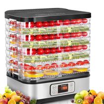 Desidratador de Alimentos Homdox 8 Bandejas - Sem BPA, Temporizador 72H, 400W