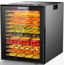Desidratador de alimentos KEENSTAR 12 bandejas 850W 48H Timer Desidratador de alimentos KEENSTAR 12 bandejas 850W 48H Timer