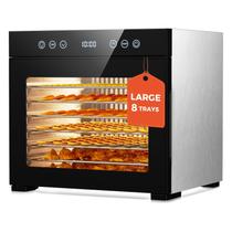 Desidratador de Alimentos PSIIDAN com 8 Bandejas, 650W, Timer e Controle de Temperatura Desidratador de Alimentos PSIIDAN com 8 Bandejas, 650W, Timer e Controle de Temperatura
