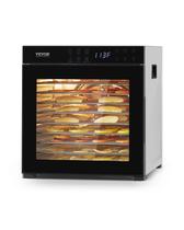 Desidratador de alimentos VEVOR 10 bandejas de aço inoxidável 1000W 24h Timer Desidratador de alimentos VEVOR 10 bandejas de aço inoxidável 1000W 24h Timer