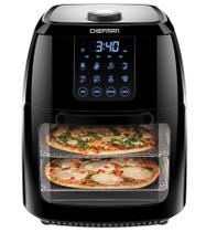 Desidratador de churrasco digital Air Fryer Chefman 6.3L 4 em 1 Desidratador de churrasco digital Air Fryer Chefman 6.3L 4 em 1