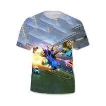 Design criativo do jogo Rocket League, camiseta legal e moderna com personalidade casual