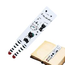 Design de chinelos de rubi de borracha macia Bookmark
