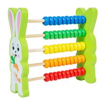 Design de coelho infantil de madeira Counting Abacus
