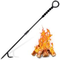 Design de corda torcida ao ar livre Fire Poker CKLT Fire Pit 66 cm