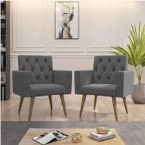 Design Exclusivo Na Sala De Espera Poltrona Capitonê material sintético