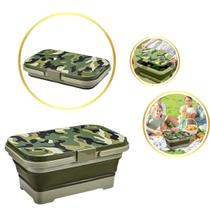 Design moderno e camuflado! Cooler Dobrável 15L!