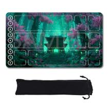 Design original TCG Playmat Riftbound 60x35cm com bolsa de armazenamento