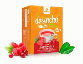 Desinchá Matte (10 sachês) - Sabor: Framboesa e Cereja