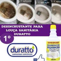 Desincrustante Para Louça Sanitária Super Potente- Limpa Banheiro Encardido 500 Ml