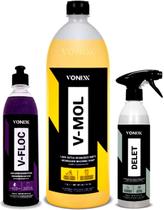 Desincrustante V-Mol 1,5L + V-floc 500ML+ Delet 500ml Vonixx Desincrustante V-Mol 1,5L + V-floc 500ML+ Delet 500ml Vonixx