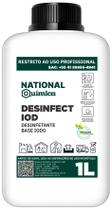 Desinfetante à Base de Iodo 1 L Desinfect Iod National Química Desinfetante à Base de Iodo 1 L Desinfect Iod National Química
