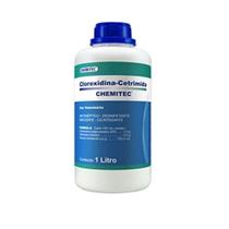 Desinfetante antisséptico clorexidina cetrimida 1lt chemitec Desinfetante antisséptico clorexidina cetrimida 1lt chemitec