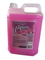 Desinfetante Aqualiv Plus Limpeza Profunda Pétala De Rosa 5l Desinfetante Aqualiv Plus Limpeza Profunda Pétala De Rosa 5l