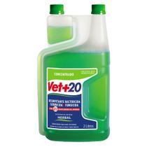 Desinfetante Bactericida Concentrado Vet+20 Herbal - 2 Litros