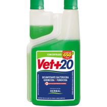 Desinfetante Bactericida Concentrado Vet+20 Herbal 500 ml
