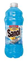 Desinfetante Bactericida Sanol 2 Litros Ocean Limpeza KIT2