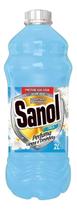 Desinfetante Bactericida Sanol 2 Litros Talco Limpeza KIT2