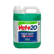 Desinfetante Bactericida Vet+ 20 Concentrado - 5L