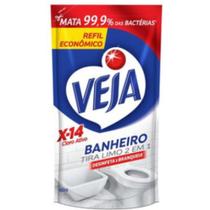 Desinfetante Banheiro Tira-Limo Veja 400ml Refil Cloro Ativo Branqueador Antibacteriano Desinfetante Banheiro Tira-Limo Veja 400ml Refil Cloro Ativo Branqueador Antibacteriano