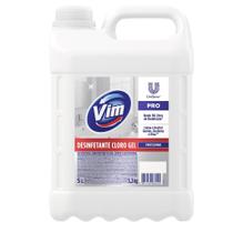 Desinfetante Cloro Gel Vim 5L Original Galão Mata Germes Bactericida Cozinha Banheiro Profissional