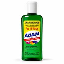 Desinfetante Concentrado 140ml Diluível Faz 12 Litros Azulim Limpa Perfuma e Desinfeta Desinfetante Concentrado 140ml Diluível Faz 12 Litros Azulim Limpa Perfuma e Desinfeta