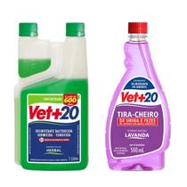 Desinfetante Concentrado Bactericida 1L + Brinde - VET+20 Desinfetante Concentrado Bactericida 1L + Brinde - VET+20