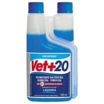 Desinfetante Concentrado Bactericida VET+20 Lavanda 500ml Desinfetante Concentrado Bactericida VET+20 Lavanda 500ml