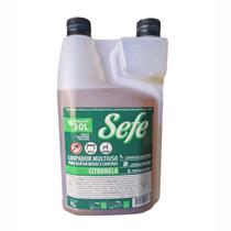 Desinfetante Concentrado Citronela Superfícies Sefe 1L