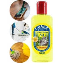 DESINFETANTE CONCENTRADO COALA 3 EM 1 FRASCO 120ml CITRONELA DESINFETANTE CONCENTRADO COALA 3 EM 1 FRASCO 120ml CITRONELA