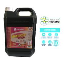 Desinfetante Concentrado Floral Useclean Limpa, Desinfeta e Perfuma 5L